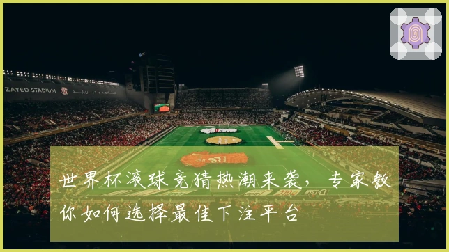 世界杯滚球竞猜热潮来袭，专家教你如何选择最佳下注平台