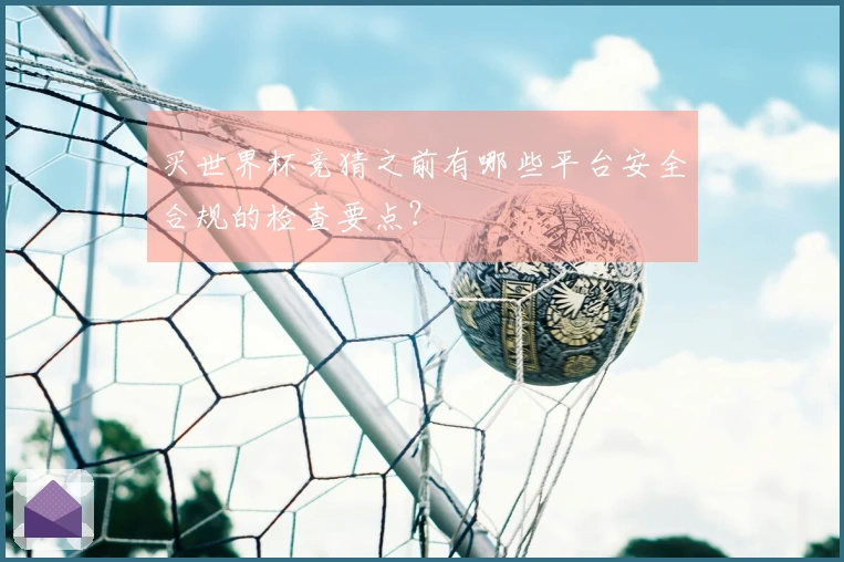 买世界杯竞猜之前有哪些平台安全合规的检查要点？